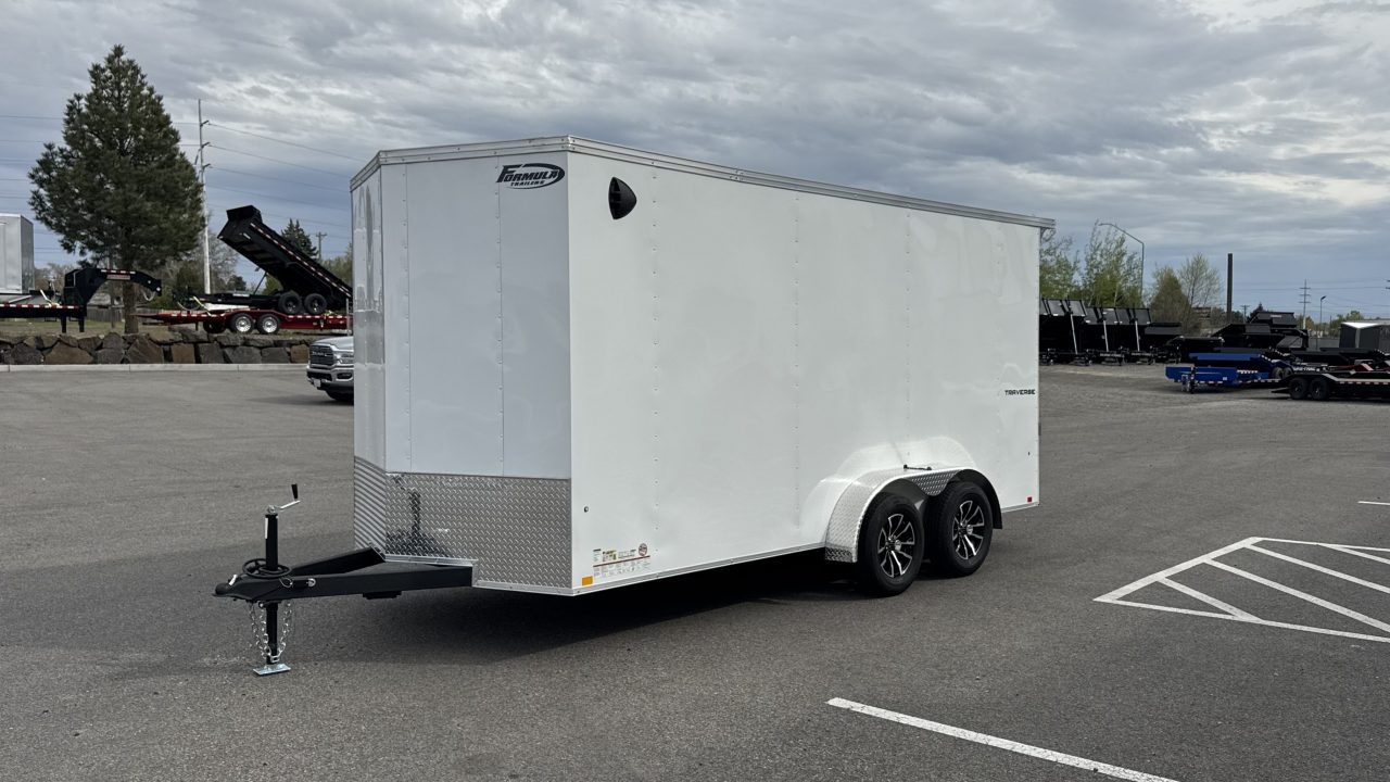 New 2026 Formula Trailers 7 X 16 Cargo / Enclosed Trailer 7K GVWR