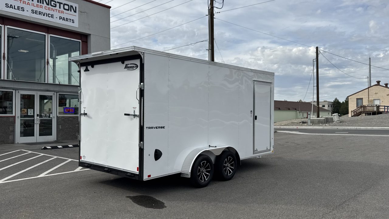New 2026 Formula Trailers 7 X 16 Cargo / Enclosed Trailer 7K GVWR