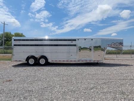 New 24' LoProXpo Club Calf Livestock Trailer