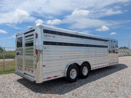 New 24' LoProXpo Club Calf Livestock Trailer
