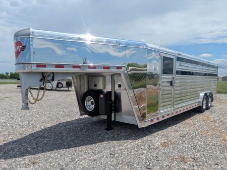 New 24' LoProXpo Club Calf Livestock Trailer
