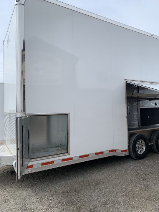 Used 2017 ATC ALTC 28' Stacker Car / Racing Trailer