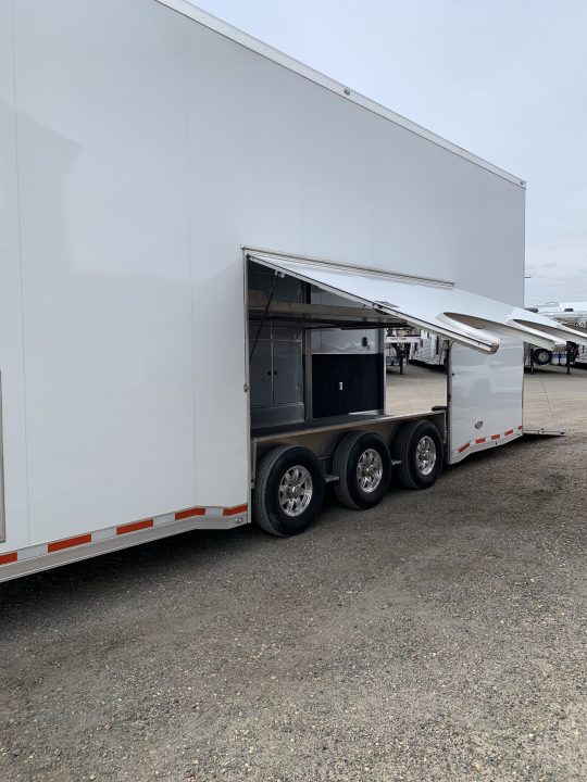 Used 2017 ATC ALTC 28' Stacker Car / Racing Trailer
