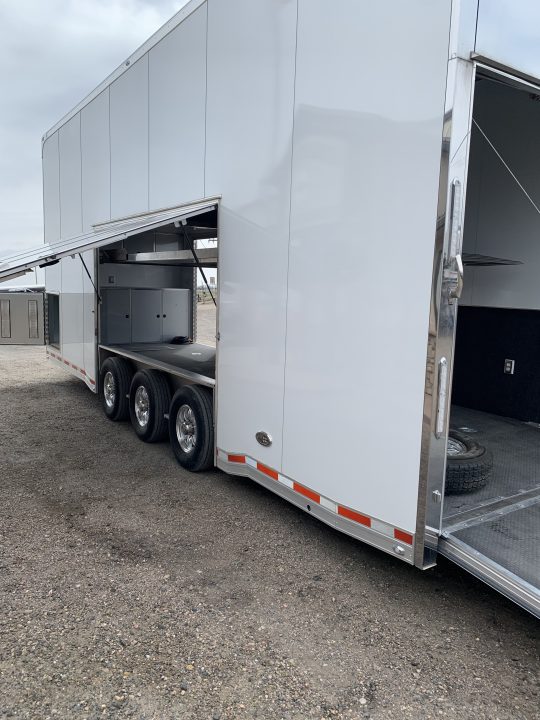 Used 2017 ATC ALTC 28' Stacker Car / Racing Trailer