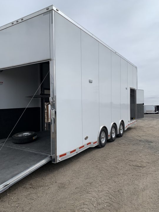 Used 2017 ATC ALTC 28' Stacker Car / Racing Trailer
