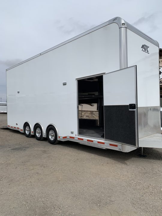Used 2017 ATC ALTC 28' Stacker Car / Racing Trailer
