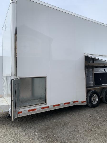Used 2017 ATC ALTC 28' Stacker Car / Racing Trailer