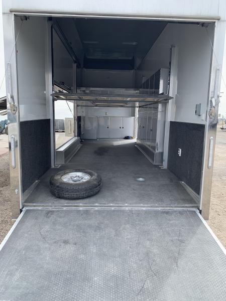 Used 2017 ATC ALTC 28' Stacker Car / Racing Trailer