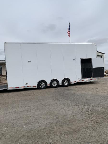 Used 2017 ATC ALTC 28' Stacker Car / Racing Trailer