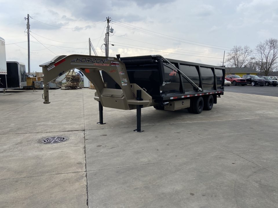 New Horizon 20'X96"X4' GN12K Dump Trailer