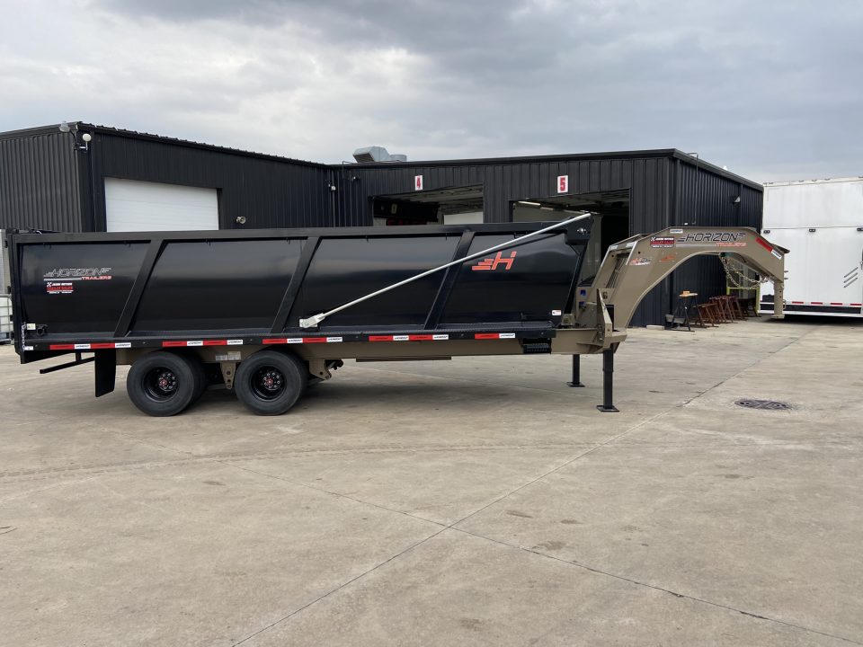 New Horizon 20'X96"X4' GN12K Dump Trailer