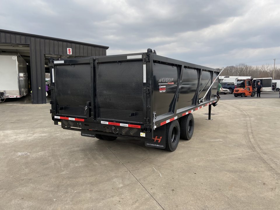 New Horizon 20'X96"X4' GN12K Dump Trailer