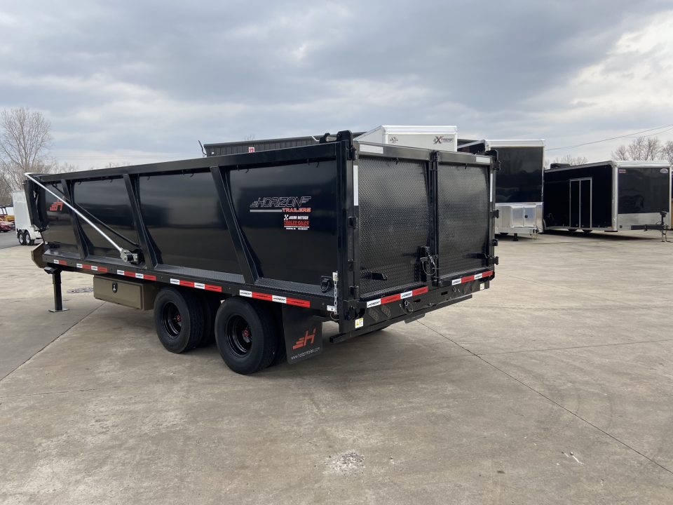 New Horizon 20'X96"X4' GN12K Dump Trailer