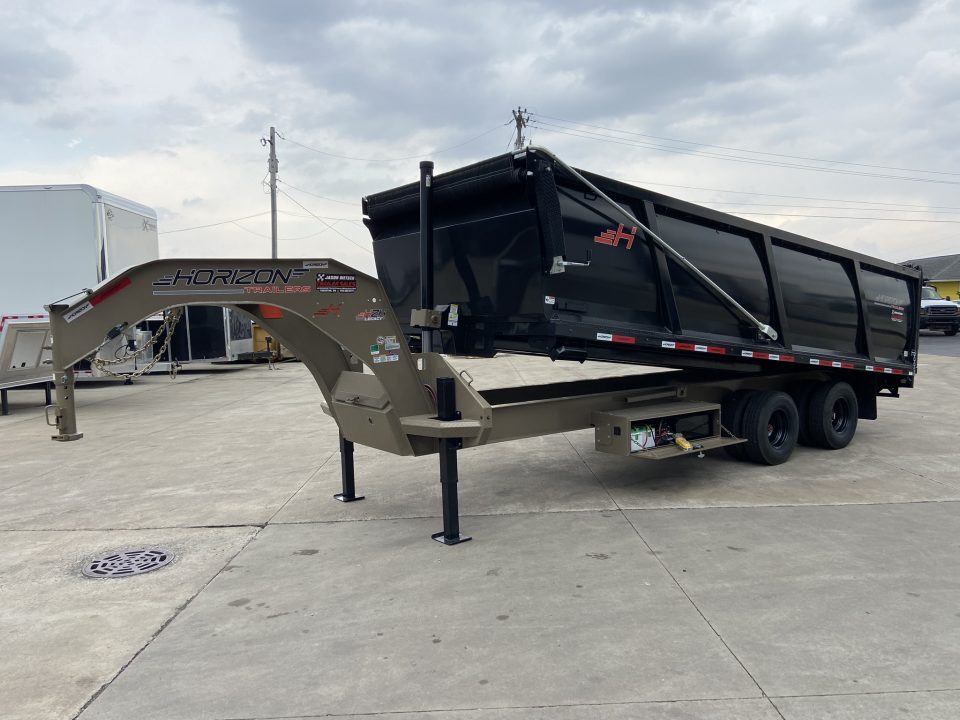 New Horizon 20'X96"X4' GN12K Dump Trailer