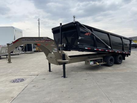 New Horizon 20'X96"X4' GN12K Dump Trailer