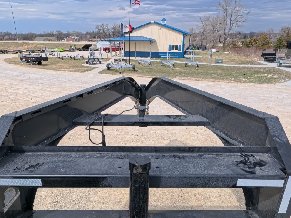 New 2026 Iron Bull 83 x 16 DTG Dump Trailer - Black with 2)7K Straight Axles, 2) Electric Brakes, Aluminum Slide-In Ramps, 24" 10 Gauge Dump Sides, 10 Ply Tires