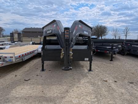 New 2026 Iron Bull 83 x 16 DTG Dump Trailer - Black with 2)7K Straight Axles, 2) Electric Brakes, Aluminum Slide-In Ramps, 24" 10 Gauge Dump Sides, 10 Ply Tires