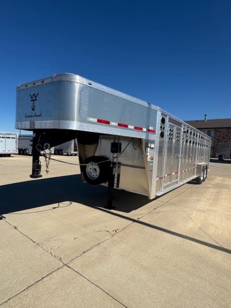 New 2027 Wilson Trailer 28ft Stock Trailer 20,000 GVWR
