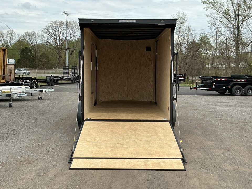 New 2026 Covered Wagon Trailers 7' X 16' X 7'6" w. UTV Escape Door Cargo / Enclosed Trailer