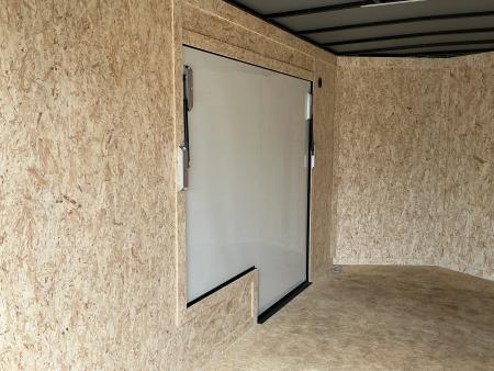 New 2026 Covered Wagon Trailers 7' X 16' X 7'6" w. UTV Escape Door Cargo / Enclosed Trailer