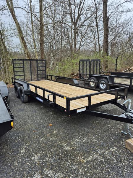 New 2026 Sure-Trac 7 x 18 Tube Top Utility 7K Rated