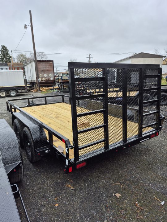New 2026 Sure-Trac 7 x 14 Tube Top Utility 7K Trailer