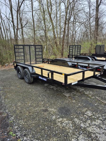 New 2026 Sure-Trac 7 x 14 Tube Top Utility 7K Trailer