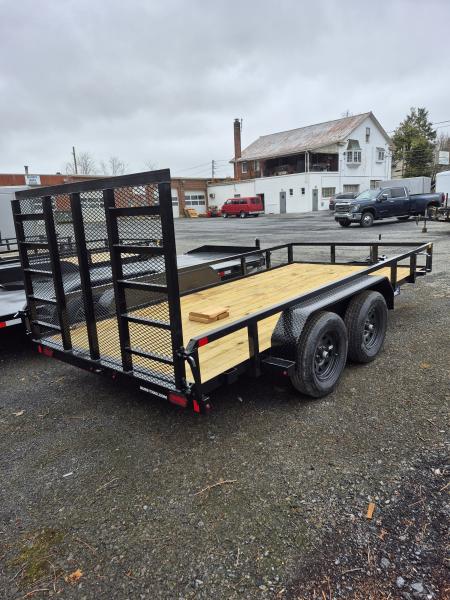 New 2026 Sure-Trac 7 x 14 Tube Top Utility 7K Trailer