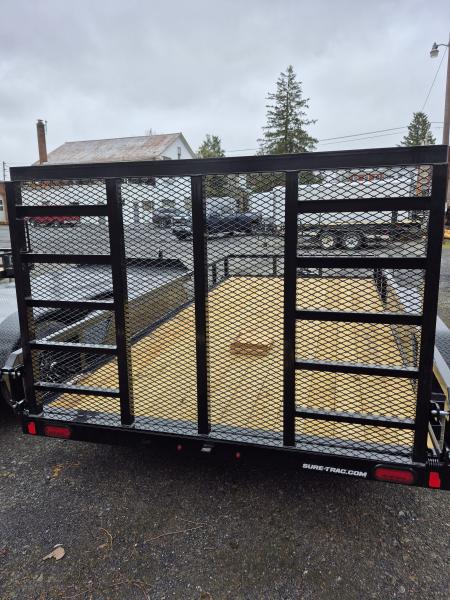 New 2026 Sure-Trac 7 x 14 Tube Top Utility 7K Trailer