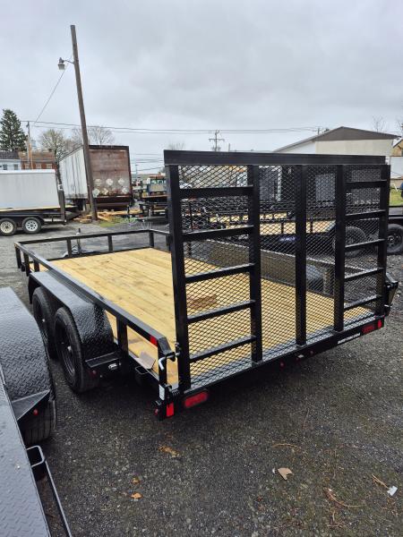 New 2026 Sure-Trac 7 x 14 Tube Top Utility 7K Trailer