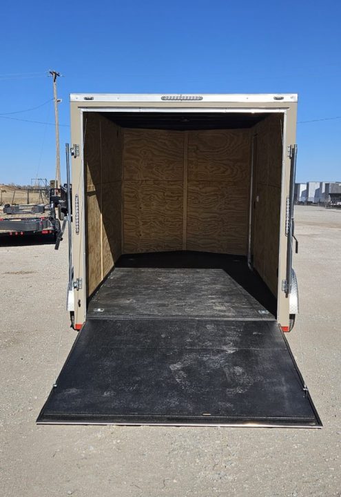 Used 2024 Stallion Manufacturing LLC 7' x 14' Cargo / Enclosed Trailer