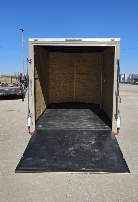 Used 2024 Stallion Manufacturing LLC 7' x 14' Cargo / Enclosed Trailer