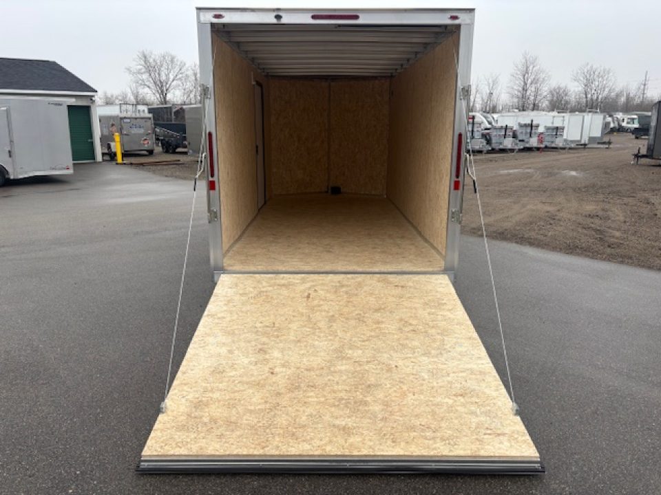New 2026 Legend Trailers 7.5x18 Enclosed Trailer V-Nose Ramp Door