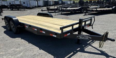 New 2026 Road Boss 83"x20' Heavy Duty BumperPull with 7k lb axles Car Hauler