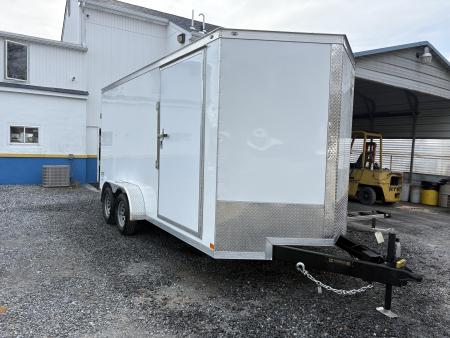 New 2026 Covered Wagon Trailers 7X16TA-7 GVWR Cargo / Enclosed Trailer