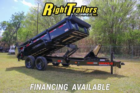 New 2026 7X14 MAXX-D DUMP TRAILER