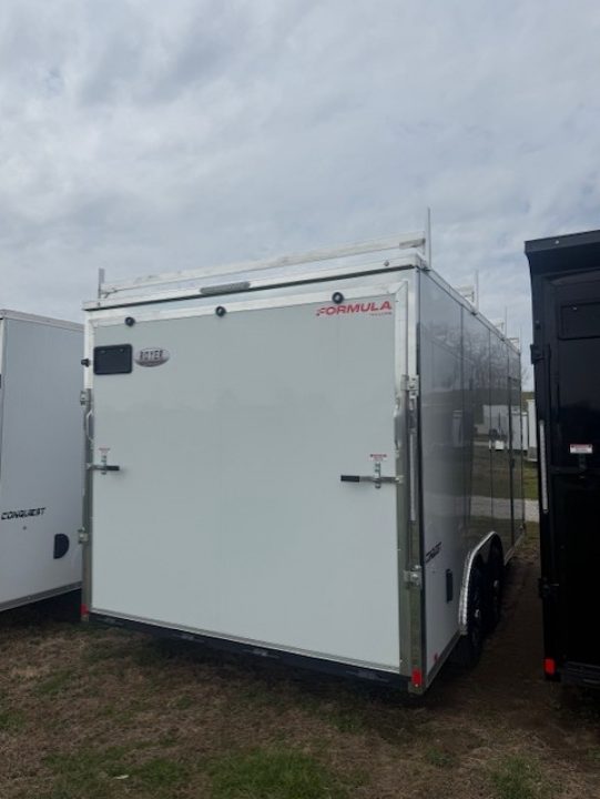 New 2026 Formula Trailers CONQUEST 8.5x16X84" .080 POLYCORE w/ RAMP DOOR Cargo / Enclosed Trailer
