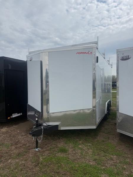 New 2026 Formula Trailers CONQUEST 8.5x16X84" .080 POLYCORE w/ RAMP DOOR Cargo / Enclosed Trailer