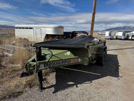 New 2025 RawMaxx GDX14BP14K Dump Trailer