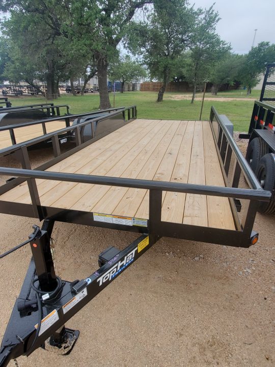 New 2026 Top Hat HP1 Utility Trailer
