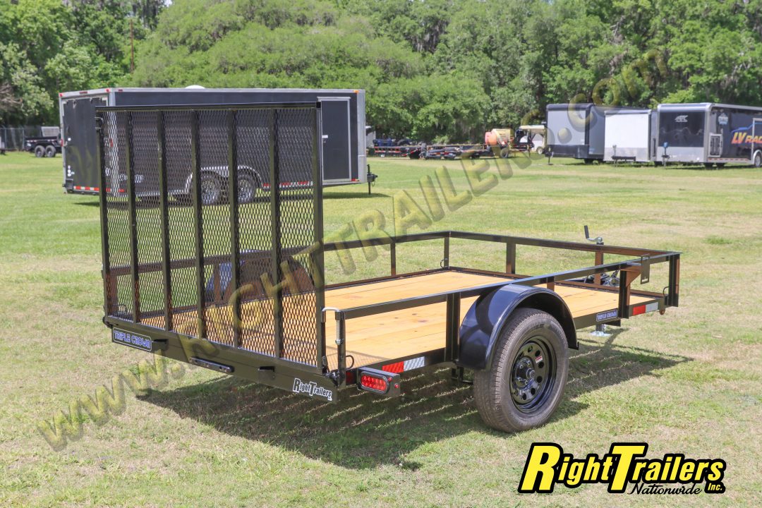 New 2026 6X10 Triple Crown Utility Trailer