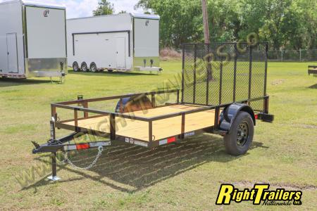 New 2026 6X10 Triple Crown Utility Trailer