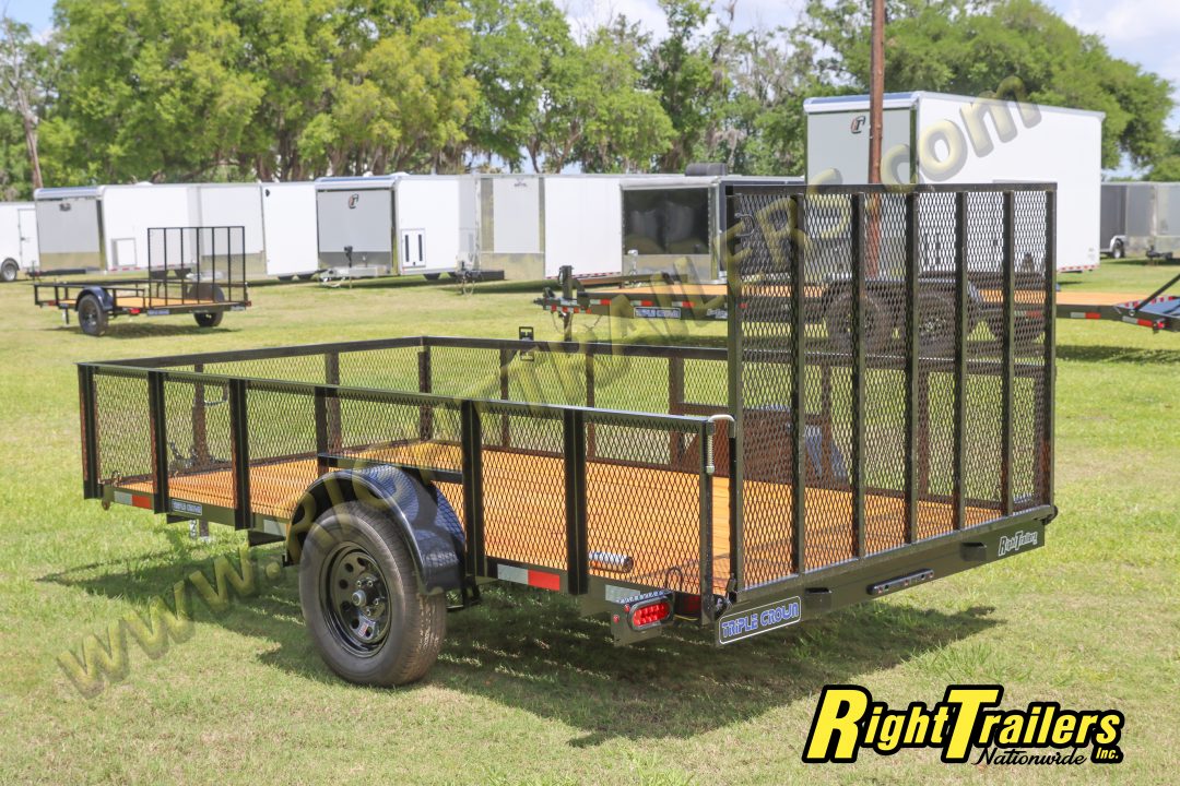 New 2026 6X12 Triple Crown Utility Trailer