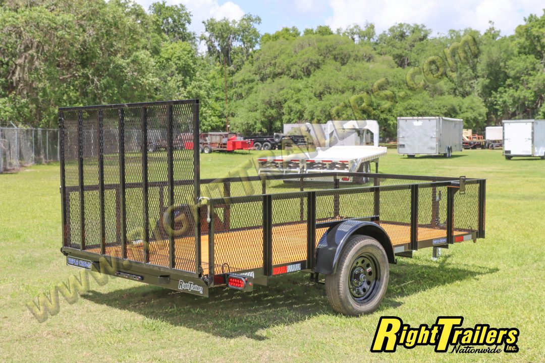 New 2026 6X12 Triple Crown Utility Trailer