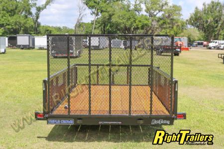 New 2026 6X12 Triple Crown Utility Trailer