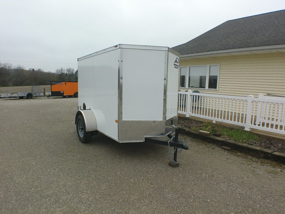 New 2026 American Hauler Arrow 5x8 Deluxe Cargo / Enclosed Trailer