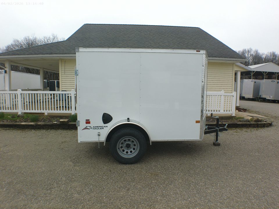 New 2026 American Hauler Arrow 5x8 Deluxe Cargo / Enclosed Trailer