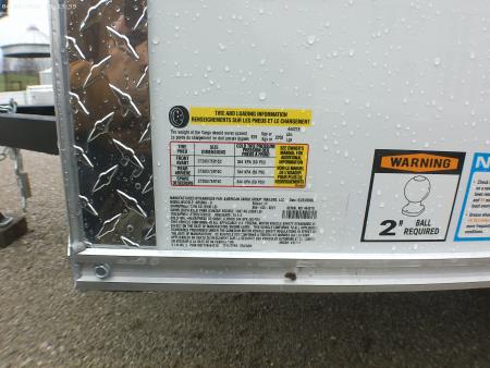 New 2026 American Hauler Arrow 5x8 Deluxe Cargo / Enclosed Trailer