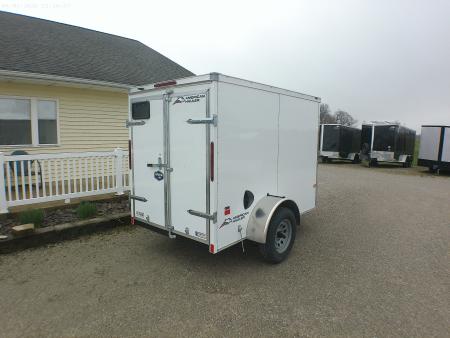 New 2026 American Hauler Arrow 5x8 Deluxe Cargo / Enclosed Trailer
