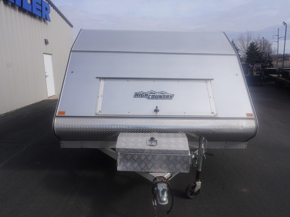 Used 2022 SnoPro Trailers 8.5x13' Snowmobile Trailer